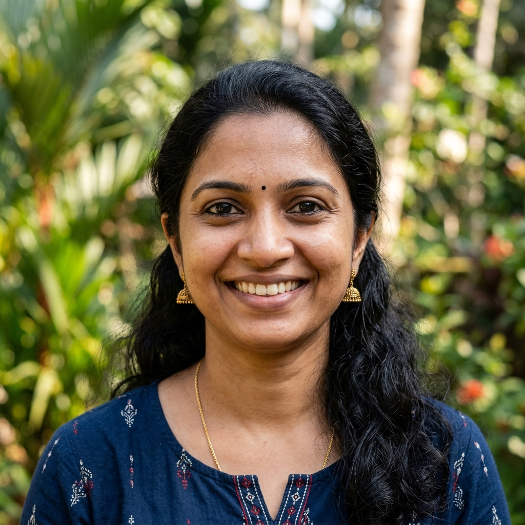 Portrait of Anjali Nair, dog parent and donor from Kochi